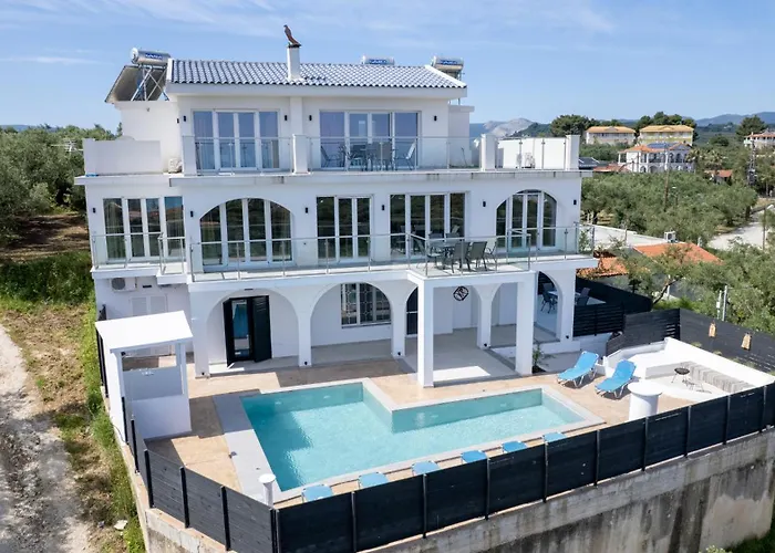 Gigi Star Luxury Apartvilla With Pool, Panoramic Sea View Τσιλιβί